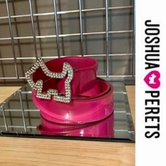 Joshua Perets Genuine Leather Belt in Classic Logo - Picture 4 of 4